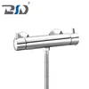 Brass Thermostatic Shower Mixer Chrome Plated and Wall Mounted