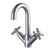 Fancy Durable Brass Long Spout Basin Faucet for Water Basin