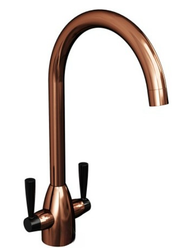 Highlife Brassware Twin Lever Sink Mixer Chrome Plated