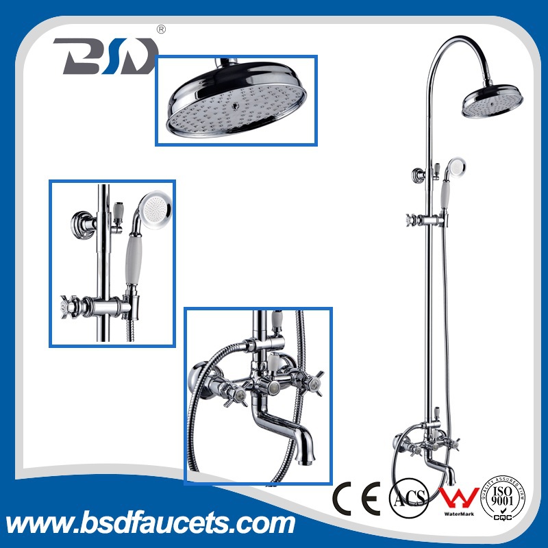 Sanitary Fitting New Product Bath Shower Set Classic Design Bath Shower Set
