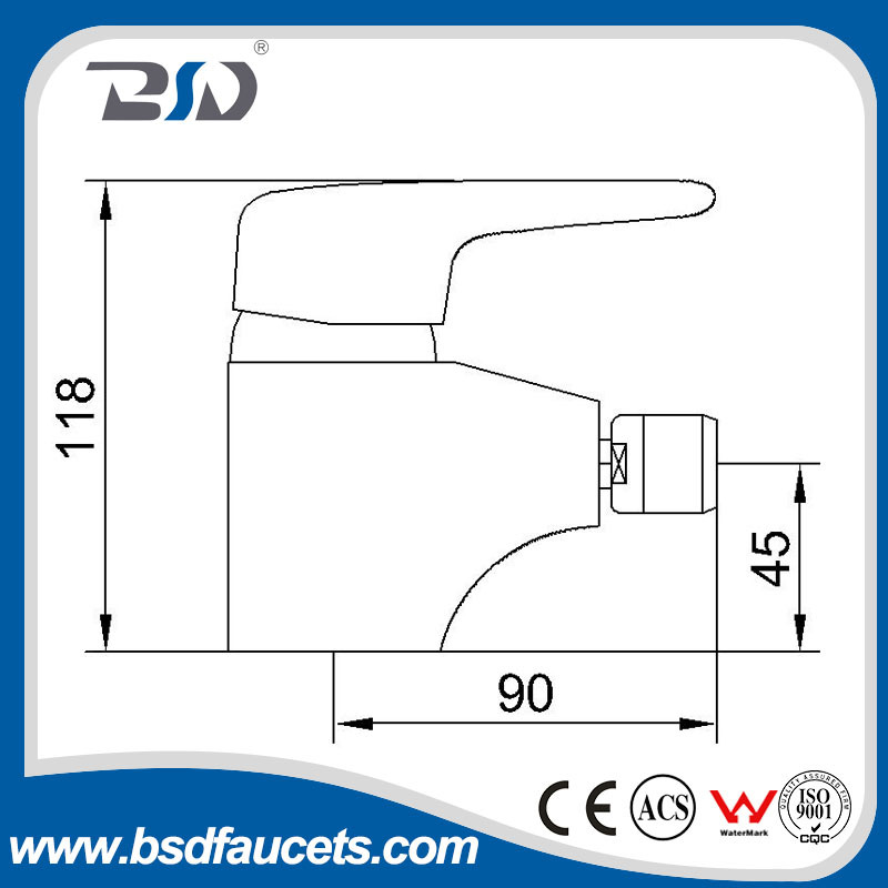 Bathroom Accessories Health Woman Wash Brass Single Lever Easy Operate Bidet Faucet