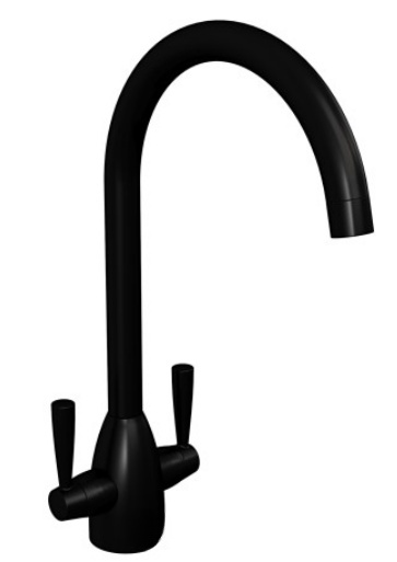 Highlife Brassware Twin Lever Sink Mixer Chrome Plated