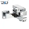 Solid Brass Chrome Polishing Bathroom Bathtub Shower Faucet